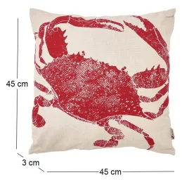 Coussin en coton Sea 45 x 45 cm