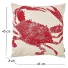 Coussin en coton Sea 45 x 45 cm