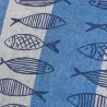 Coussin en coton Sea 45 x 45 cm