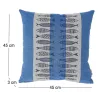 Coussin en coton Sea 45 x 45 cm