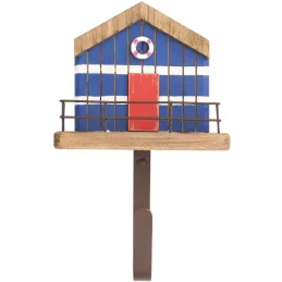 Patère en bois et métal Sea