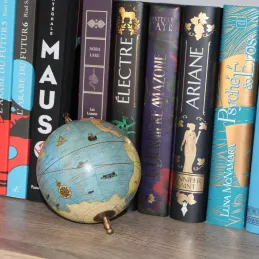 Globe terrestre à suspendre 10 cm
