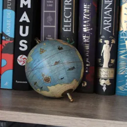 Globe terrestre à suspendre 10 cm
