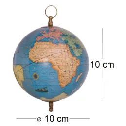 Globe terrestre à suspendre 10 cm