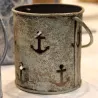 Bougeoirs en étain 10.5 cm (Lot de 3)