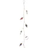 Guirlande poissons en bois et ancre 1.30 m