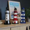 Phare en métal à led 32 cm