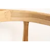 Fauteuil en teck naturel et jute