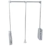 Penderie rabattable chromée pour armoire Hang