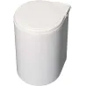 Poubelle de recyclage à fixation sur porte 13 litres