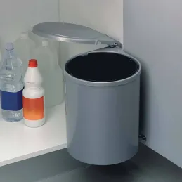 Poubelle de recyclage à fixation sur porte 13 litres