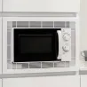 Cadre micro-ondes à encastrer