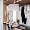 Miroir extractible pour l'intérieur de l'armoire