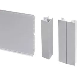 Kit de plinthes de cuisine avec accessoires Plasline