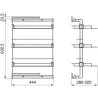 Porte-chaussures latéral coulissant pour placards et dressing Hack