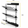 Porte-chaussures latéral coulissant pour placards et dressing Hack