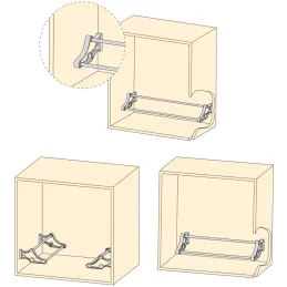 Range-chaussures pour intérieur d'armoire Self