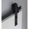 Kit de quincaillerie pour porte coulissante suspendue en bois Barn