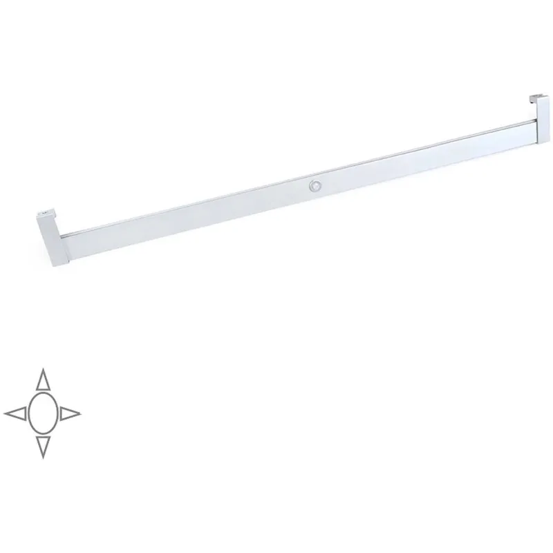 Barre de penderie pour armoire avec lumière led avec détecteur de mouvement Polux