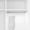 Barre de penderie pour armoire avec lumière led avec détecteur de mouvement Polux