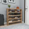 Etagère à chaussures en aggloméré Sargel