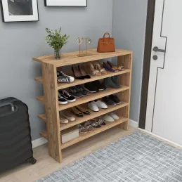 Etagère à chaussures en aggloméré Sargel