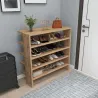 Etagère à chaussures en aggloméré Sargel