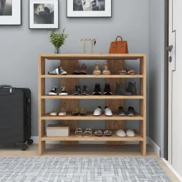 Etagère à chaussures en aggloméré Sargel