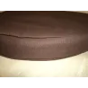 Galette de chaise ronde en coton 40 cm