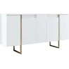 Buffet en aggloméré pieds en métal Luxe