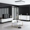 Buffet en aggloméré pieds en métal Luxe