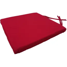 Galette de chaise en coton 40 cm
