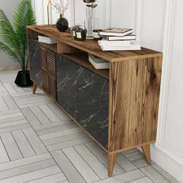 Buffet en aggloméré 4 portes Milan