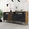 Buffet en aggloméré 4 portes Milan