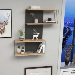 Etagère murale en aggloméré Destan
