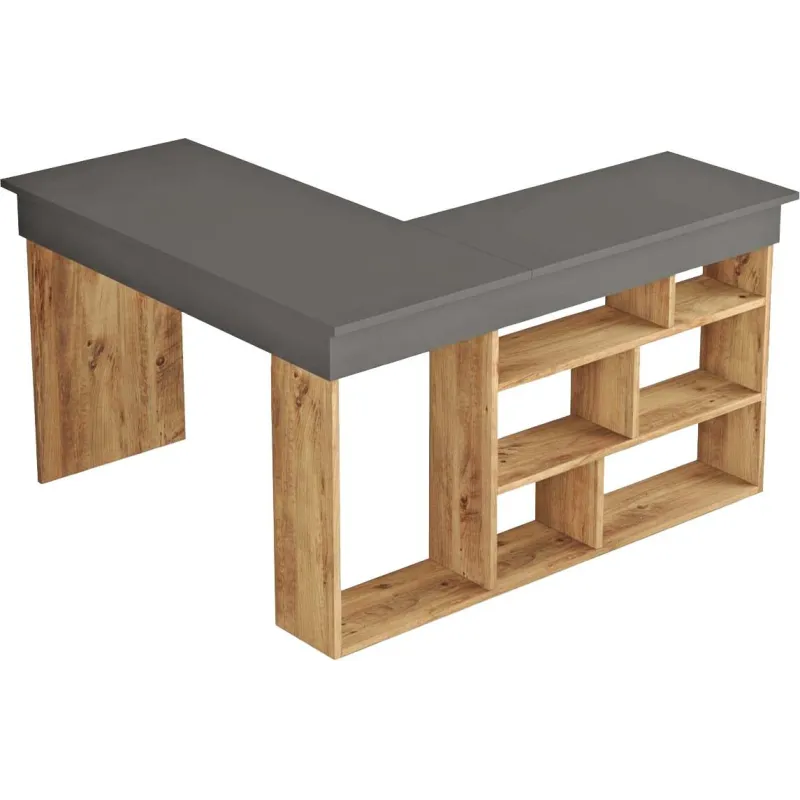 Bureau d'angle en aggloméré Clic