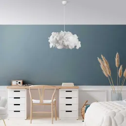 Suspension nuage en coton