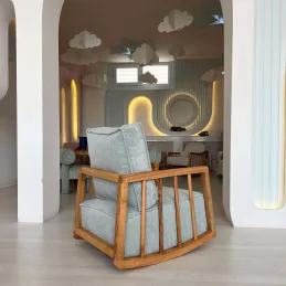 Fauteuil à bascule pour enfant Sallanan