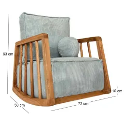Fauteuil à bascule pour enfant Sallanan