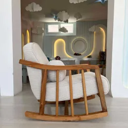 Fauteuil à bascule pour enfant Kleamini