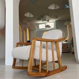 Fauteuil à bascule pour enfant Kleamini