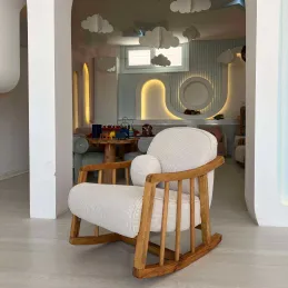 Fauteuil à bascule pour enfant Kleamini