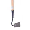 Binette lame dentelée et manche en bois 14 cm