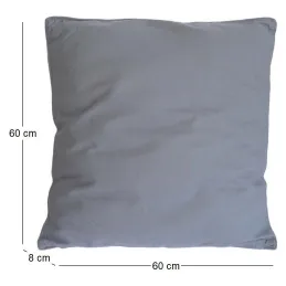 Coussin carré pour dossier de canapé 60 cm