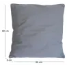 Coussin carré pour dossier de canapé 60 cm