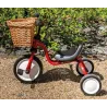 Panier à vélo en osier naturel