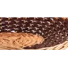 Grande corbeille - Van en osier e bois  2tons