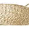 Grande corbeille Van en osier blanc
