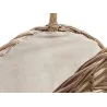 Paniers à bûches en osier vieilli