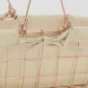 Panier rectangulaire en métal cuivré "Élégance Cuivrée"